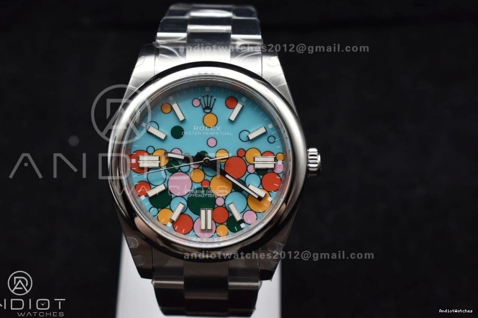 Oyster Cozy 124300 Celebration Perpetual 904L Edition 41mm Best A 1:1 DIWF Steel Dial 941 0928